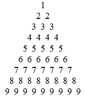 Number Triangle