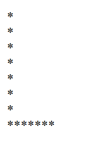 Alphabet latter L