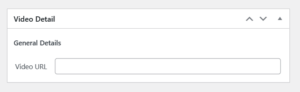 Meta Box for custom post type