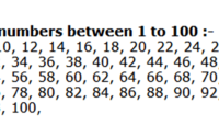 even_numbers_formatted